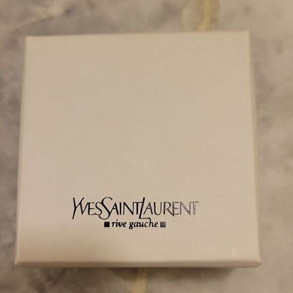 Yves Saint Laurent YSL 5 Arty Orange Coral Cabochon Limited RARE 24k Gold Ring - Picture 10 of 14